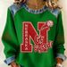 Women's Long-Sleeve Waffle Knit T-Shirt 3D Printed Retro Streetwear Top Unisex-Friendly Cut 5 Colors S-5XL_ecoleips.com
