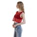 Sexy Hollow Out Crop Top Mesh T-shirt Female Loose Summer Basic Tops For Women Fishnet Short Vest New Fashion_ecoleips.com