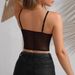 European And American Embroidered Lace Sexy Camisole See Through Lips Hot Girl Fishbone Corset Women's_ecoleips.com