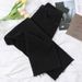American Retro Black And Gray Gradient Ripped Jeans For Women, 2025 Autumn New High-waisted Loose Wide-leg Long Pants_ecoleips.com