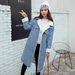 Women's Clothing Loose Plus Velvet Denim Cotton Coat_ecoleips.com