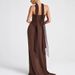AD251 European American Cross-border Spring And Autumn New Sexy Fashion Strapless Ruched Slit Bandage Backless Dress_ecoleips.com