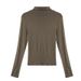 Women's High Neck Long Sleeve Slim Fit Modal Base Layer Top Fashionable T-Shirt For Autumn Versatile Basic Fashion Clothing_ecoleips.com