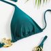 Women's Clothing New Two Piece Solid Color Bikini_ecoleips.com