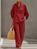 New 2026 Women's Casual Shirt Set Urban Suit Independent Website Fashion Spring/Autumn Summer Outerwear_ecoleips.com