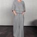 Women's Clothing Hot Products Women's Fashion Casual Solid Color Large Size Irregular Cotton And Linen Suits For Women_ecoleips.com