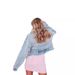 Women's Clothing Tassel Raw Edge Denim Jacket_ecoleips.com