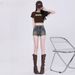 American Retro Denim Hort Women, 2026 Ummer Trend, Veratile New High-waited Tight A-line Hot Pant For Tylih_ecoleips.com