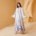 Modest Abaya Dress Muslim Women's Middle Eastern Style Casual Dress Dubai Travel Robe Rope Embroidery Abaya Polyester_ecoleips.com