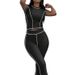 Women's Clothing Tight Sports Yoga Short Sleeved Suit_ecoleips.com