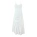 Floral Embroidered Cotton Sundress – Mid-Length Boho Dress (S/M/L, Adjustable Straps & Breathable Fit)_ecoleips.com