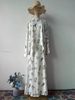 Women's Clothing Spring And Summer New Women's Comfortable Leisure Home Printed Robe Dress Set_ecoleips.com