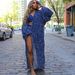 Women's Clothing Fashion Casual Hole Burning Denim Cape_ecoleips.com