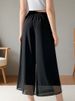 K New Casual Wide Leg Loose Casual Fashionable Pants_ecoleips.com