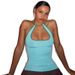 European American Style Pure Sexy Hot Girl Top for Women Short Slit Design Beautiful Back Camisole Suitable for Inner Or Outer Wear_ecoleips.com