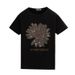 Pure Cotton INS Heavy-duty Rhinestone Loose T-shirt Women Short Sleeve 2023 Summer Internet Celebrity Little Daisy_ecoleips.com