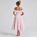 2025 Spring New Fashionable And Sexy One Collar Bareback Solid Color Strapless Dress For Women_ecoleips.com