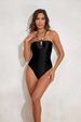 Women's Clothing New Positioning Printing Swimsuit Women's One Piece Belly Covering Slim Sexy Sunscreen Gauze Skirt Beach Bikini Set_ecoleips.com