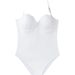 Women's Clothing Swimsuit Female Sexy One Piece Solid Color Bikini Pure Desire High End Beach Vacation Swimsuit_ecoleips.com
